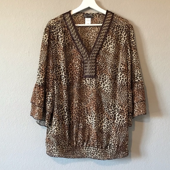 🐆Print Cool Steampunk Top - Picture 5 of 7